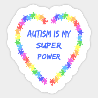 Autism Awareness for Men, Women, Kids Sticker